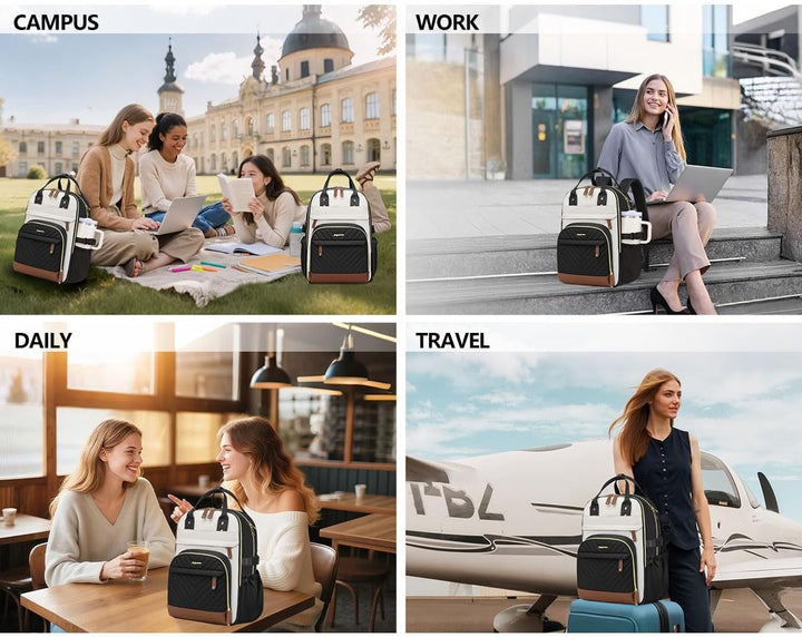 Mochila para laptop para mujer, mochilas de viaje \u2013 Bolsa para...
