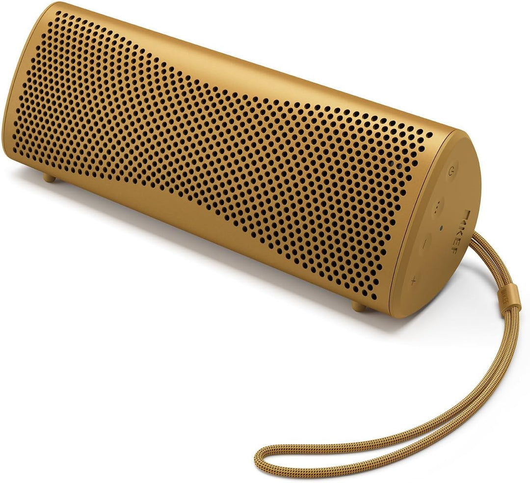 KEF Altavoz portátil de alta fidelidad Muo (neblina ámbar)