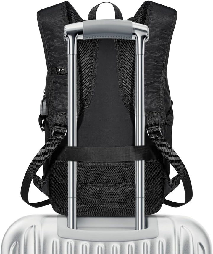 Tzowla, mochila de viaje de negocios para computadora portátil de 1...
