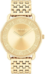 Reloj Coach Elliot para mujer, cuarzo 2H - Brazalete de acero inoxidable - Resistente al agua hasta 3 ATM/30 metros - Moda premium - Diseño minimalista clásico para uso diario - 28mm