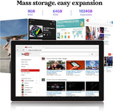 Tablet 10 pulgadas Android 14 Tablets 2 en 1 Tablet con teclado 64...
