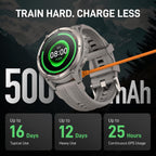 KOSPET ORB 2 Reloj Inteligente Resistente, 5 ATM y IP69 Impermeable, GPS de Banda Dual