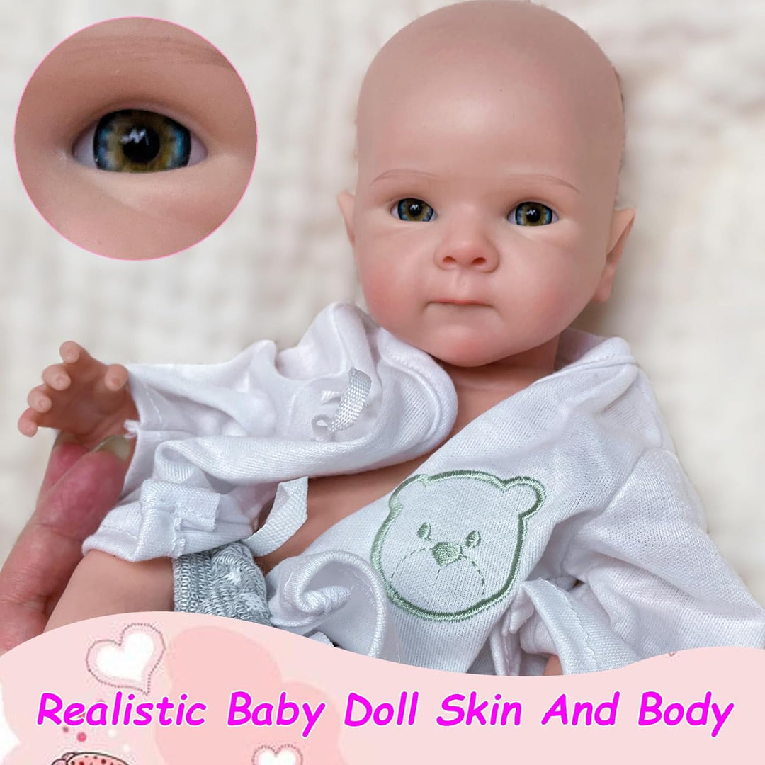 Aniiyy Muñecas de Bebé Reborn de Silicona de Cuerpo Completo Bettie...