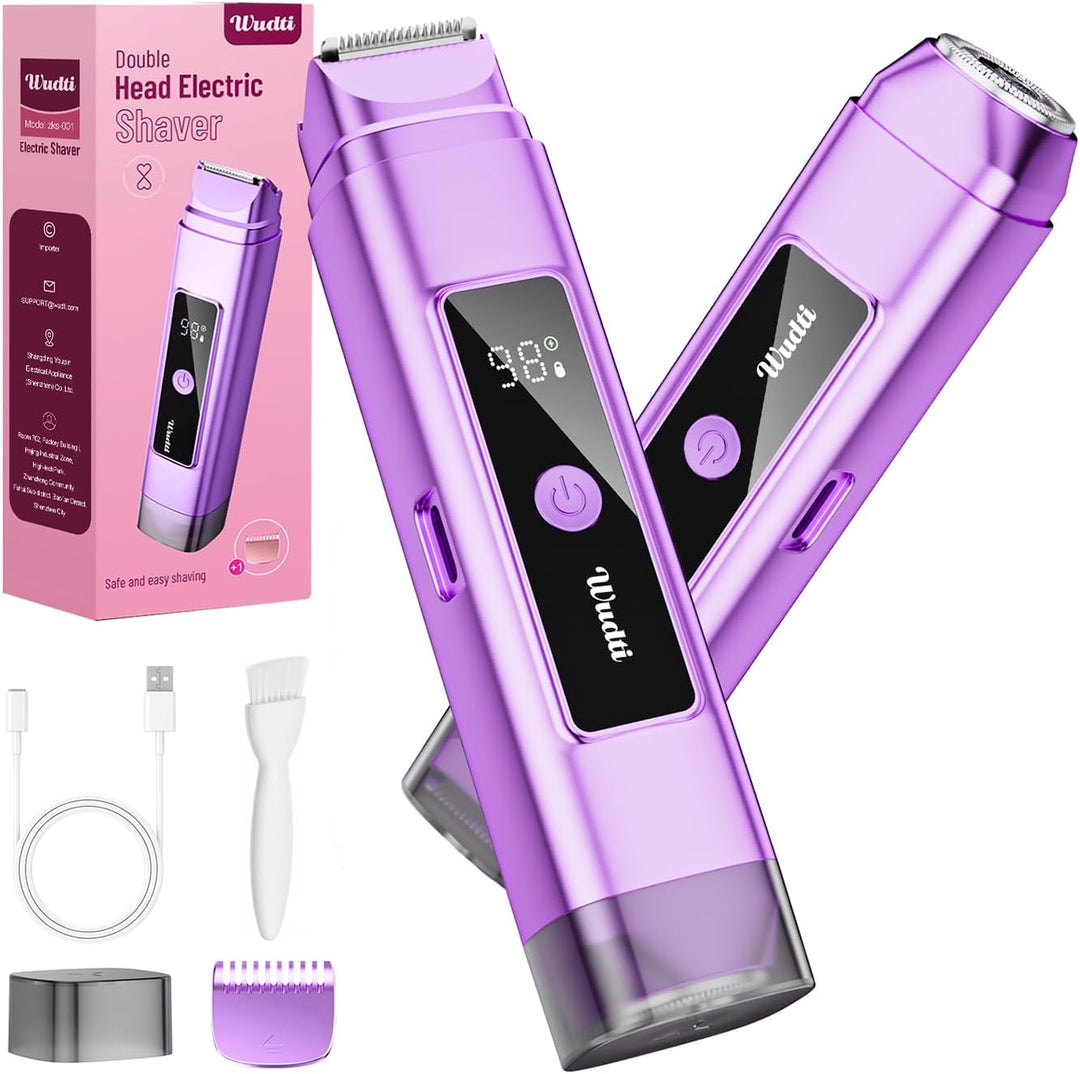 Dynooper Recortadora eléctrica de bikini para mujer: Afeitadora elé...