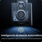 Chefman Obliterator - Batidora de encimera de 48 onzas para batidos, motor de 1380 W para triturar hielo, nueces y frutas congeladas con hoja de acero inoxidable, función de mezcla automática, incluye