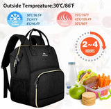 MATEIN - Mochila de almuerzo para mujer, mochila térmica aislada pa...