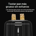Proctor Silex Tostadora de 2 rebanadas con ranuras extra anchas para bagels