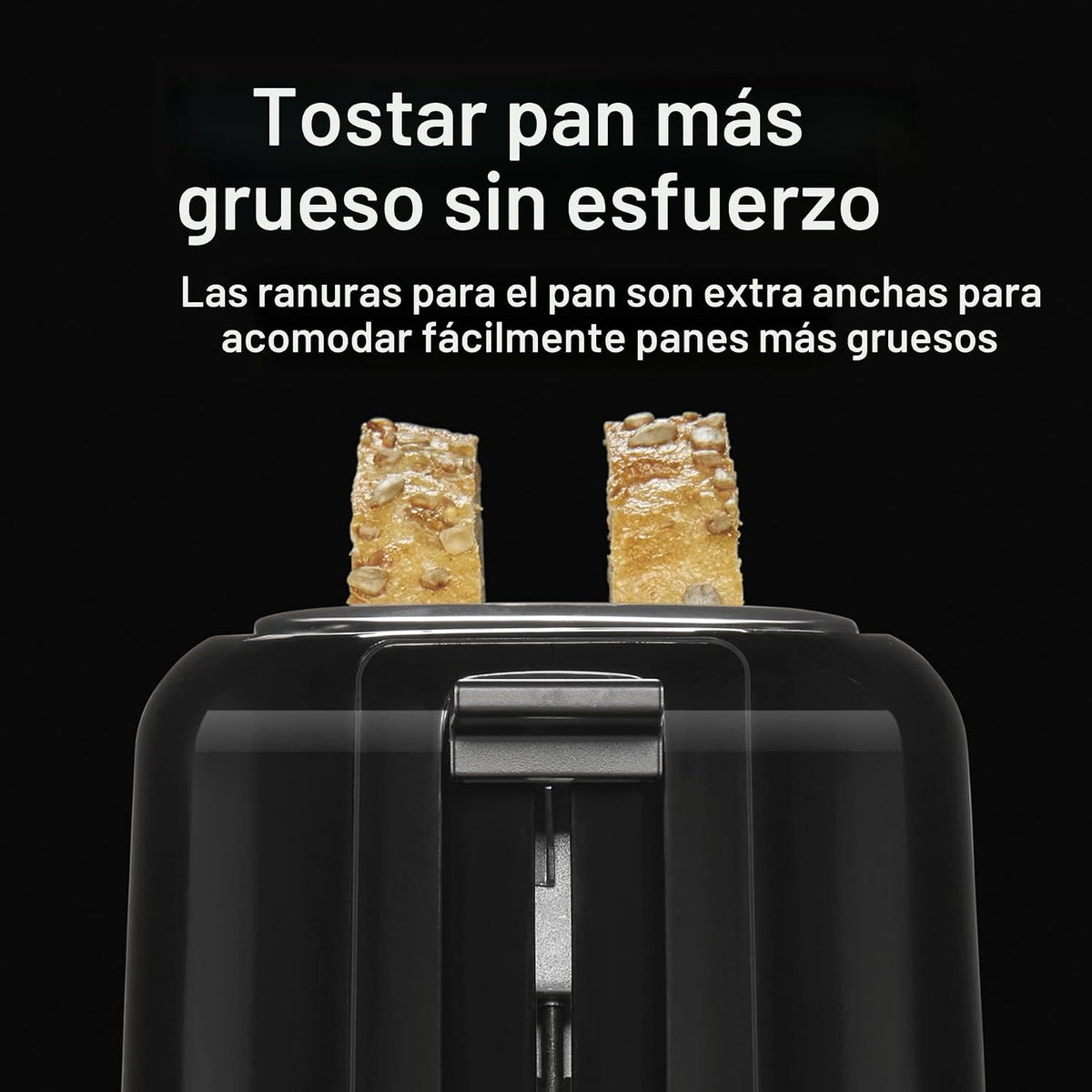 Proctor Silex Tostadora de 2 rebanadas con ranuras extra anchas para bagels