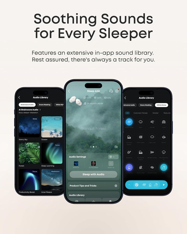Soundcore Sleep A30 Special de Anker, auriculares para dormir, ANC,...