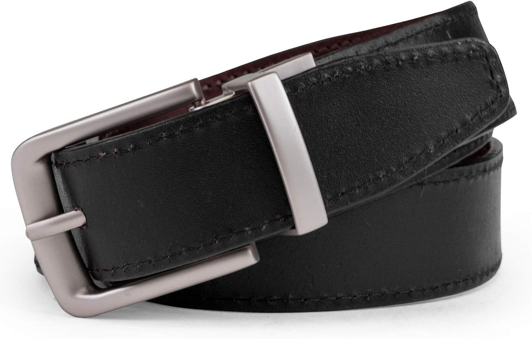 Timberland - Cinturón de cuero clásico reversible para hombre - 1.3...