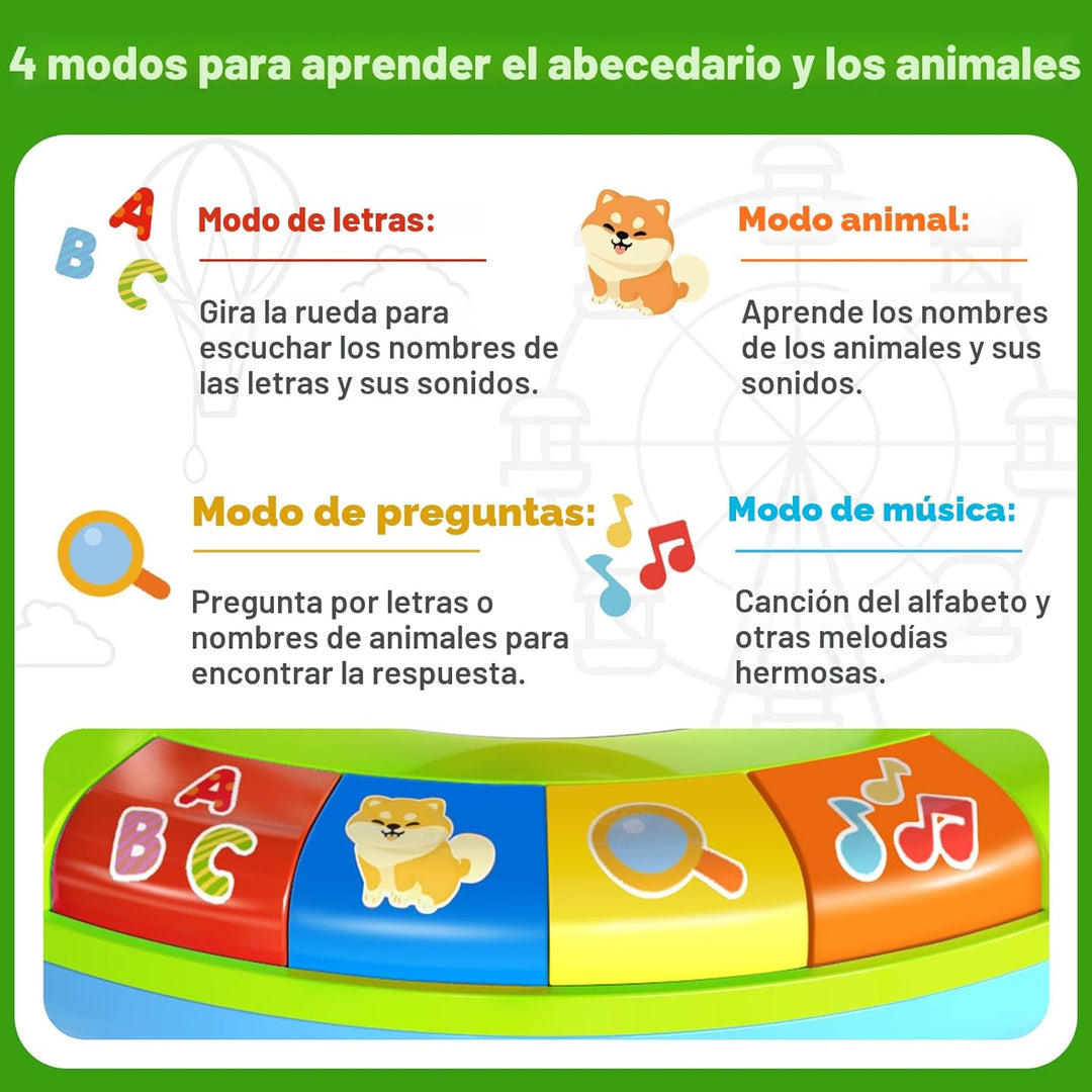 Duchong - Juguete educativo para niños de 1, 2, 3 años, niños y niñ...