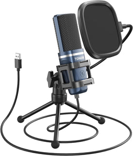 TONOR TC-777 - Micrófono de podcast, micrófono de computadora USB,...