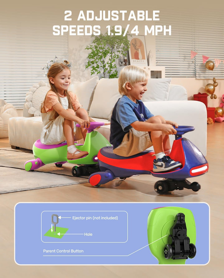 FanttikRide N7 Pro - Coche eléctrico Wiggle con batería recargable,...
