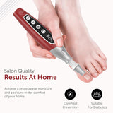 PediLux Pro - Kit profesional de manicura y pedicura, juego de tala...