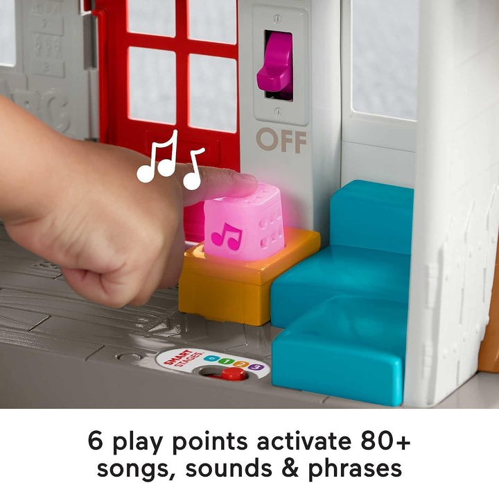 Fisher-Price Little People - Casa de juegos para niños pequeños, am...