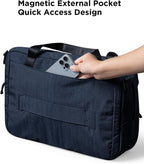 ALPAKA Bravo Brief - Portafolio para laptop de 16 pulgadas, bolsa de hombro de negocios con protección contra la intemperie, bolsa de mensajero para hombres para trabajo y viajes