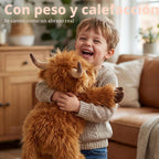 Animales de peluche con peso de vaca de las tierras altas de 25 pulgadas, A-Large Highland Cow -1
