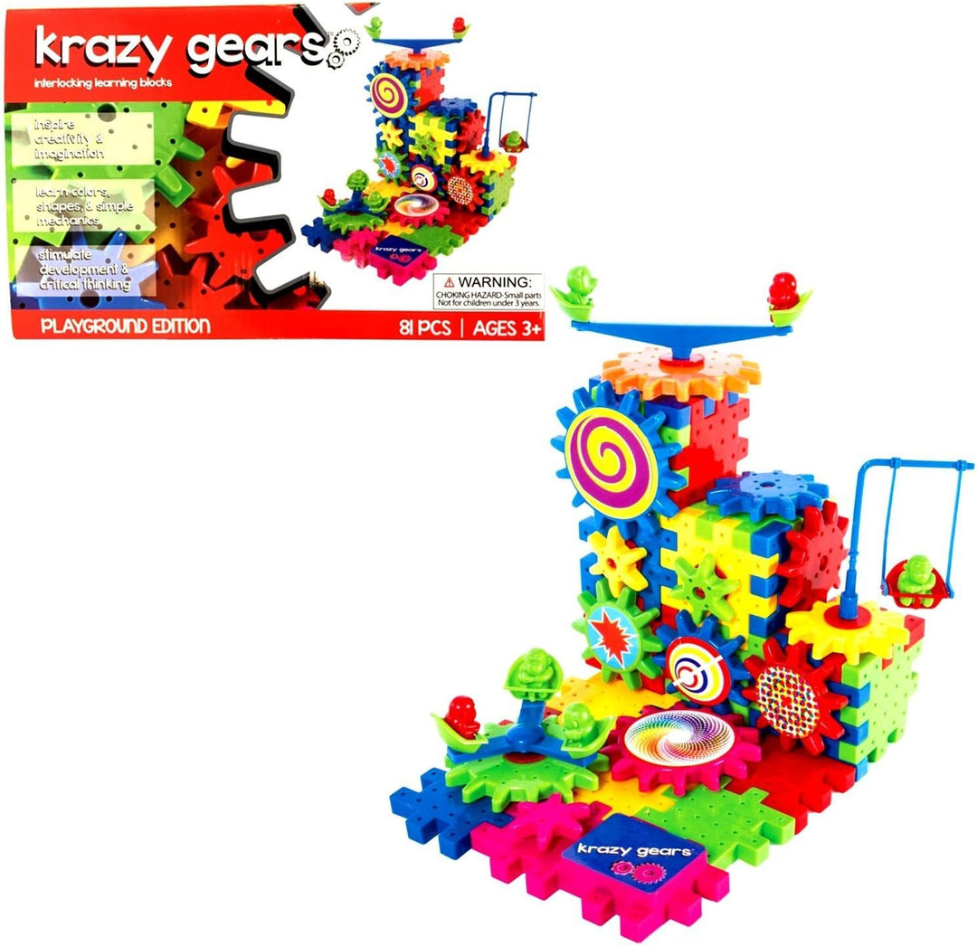 Krazy Gears Juego de juguetes de construcción de