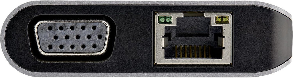 StarTech - Base de viaje USB-C 8 en 1, HDMI o VGA 4K, 100 W PD, SD, GbE
