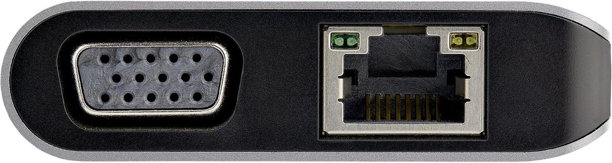 StarTech - Base de viaje USB-C 8 en 1, HDMI o VGA 4K, 100 W PD, SD, GbE
