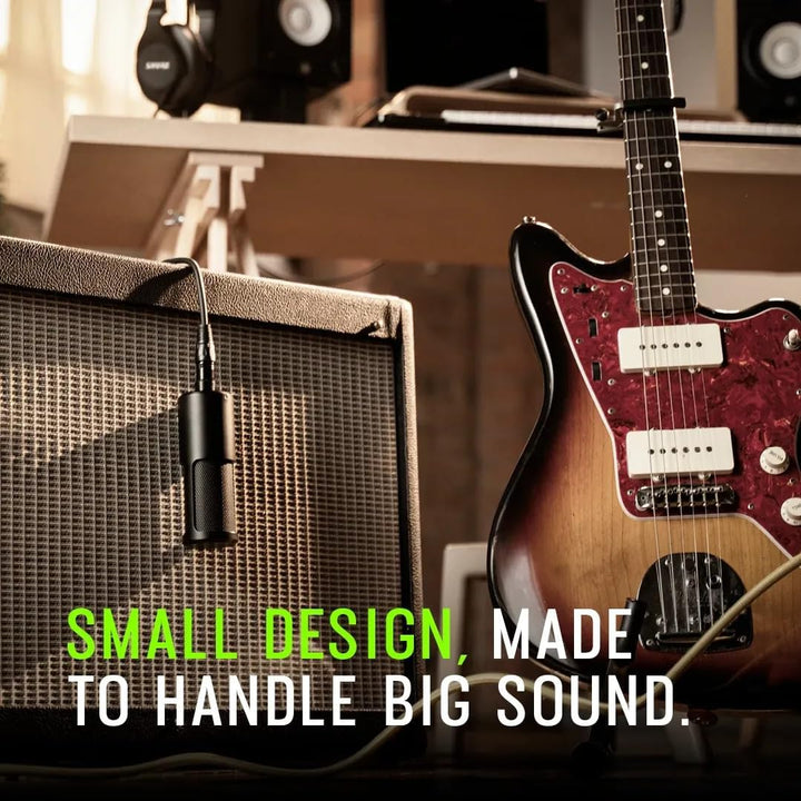 Shure SM4-K - Micrófono condensador de estudio, micrófono XLR para...