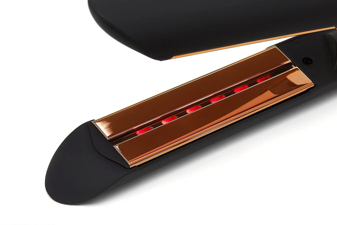 NuMe Style Setter - Plancha plana de titanio, planchas flotantes de...