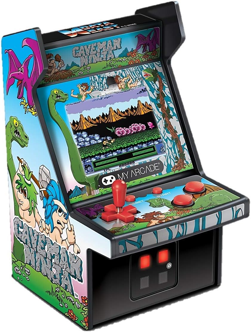 My Arcade Bad Dudes Micro Player - Portable Game, 6.75 Inch Mini Re...