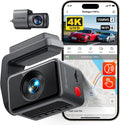 REDTIGER F4 Pro 4K STARVIS 2 Dash Cam, transferencia WiFi 6 de 5.8 GHz