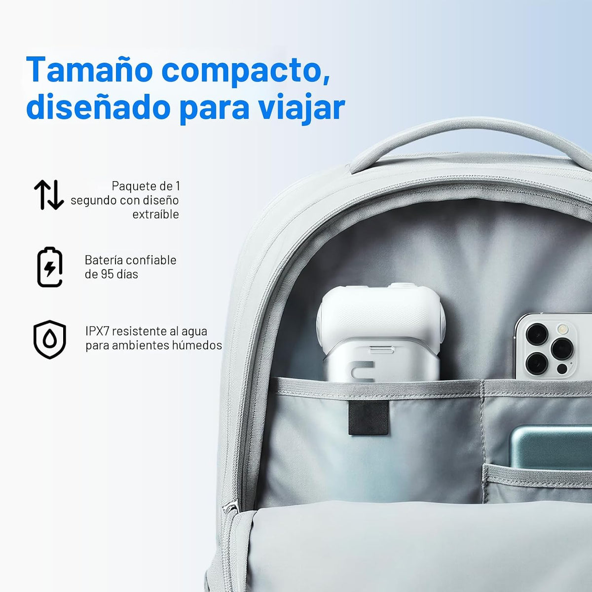 usmile C10 Hilo Dental Portátil \u2013 Apto para viajes, batería de...
