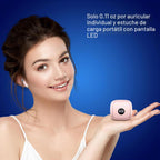 Auriculares inalámbricos, auriculares Bluetooth 5.4, pantalla de