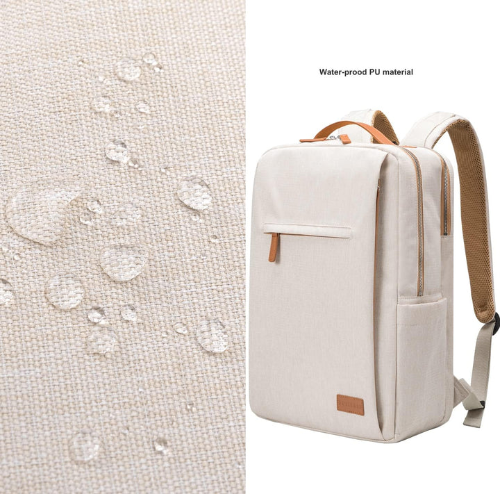 NOBLEMAN Mochila para portátil de viaje para hombre, resistente al...