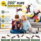Holy Stone HS190 Mini Nano RC Dron Plegable para Niños, Portátil, Quadcopter de Bolsillo con Retención de Altitud, Volteos 3D y Modo Sin Cabeza, Fácil de Volar para Principiantes