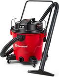 Vacmaster 16-Gallones 6.5 HP Pico† Aspiradora para Seco/Húmedo – VJH1612PF 1101, Rojo