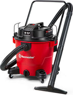 Vacmaster 16-Gallones 6.5 HP Pico† Aspiradora para Seco/Húmedo – VJH1612PF 1101, Rojo