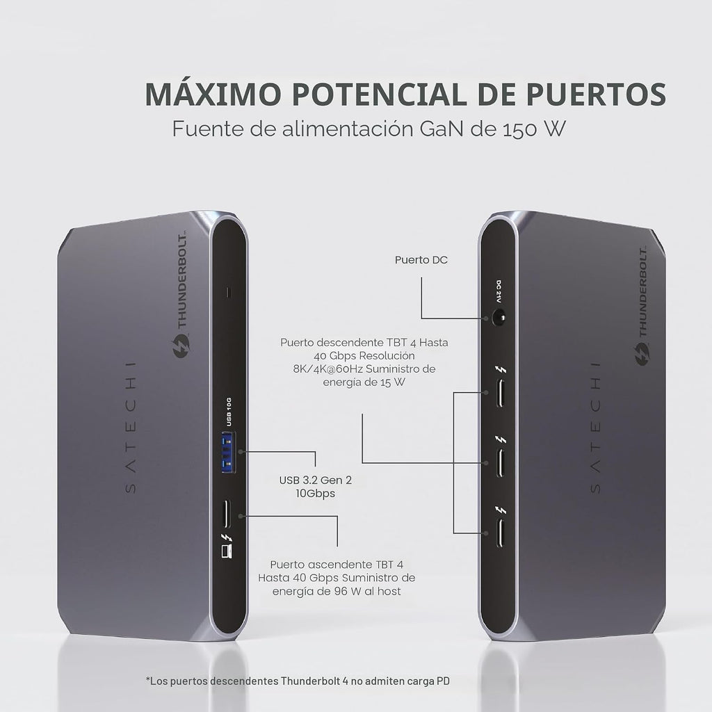 Satechi, ST-HT4SHM-US, hub USB 4