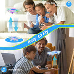 HOFMOC - Mini dron para niños, 5 modos de luz, protectores de hélice