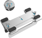Psitek Soporte vertical de aluminio para laptop, soporte de acoplam...