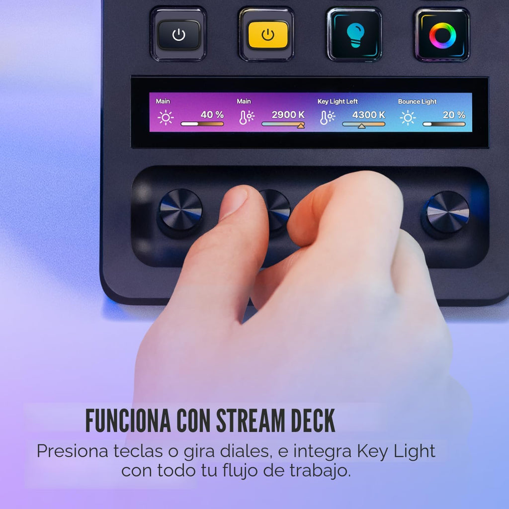 Elgato Key Light, Professional 2800 Lumens Studio Light