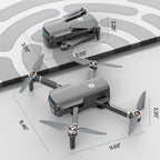 Holy Stone Drone GPS con cámara 4K UHD para adultos principiantes; HS360S 249g Quadcopter RC FPV plegable con rango de control de 10000 pies, motor sin escobillas, sígueme, regreso inteligente a casa