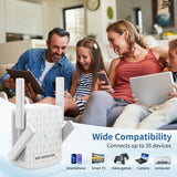 Amplificador de señal WiFi repetidor inalámbrico de