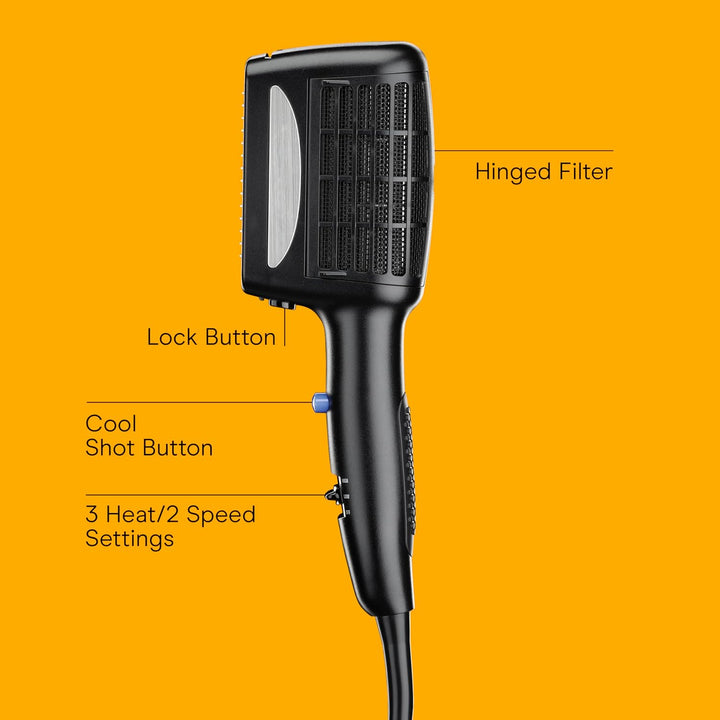 INFINITIPRO BY Conair - Secador de pelo 3 en 1 secador de