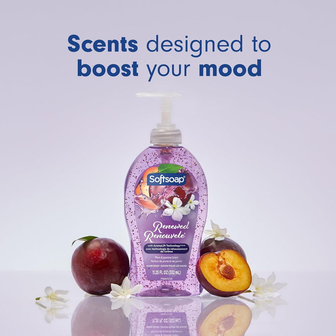 Softsoap Jabón líquido renovado para manos, sin parabenos, pH equil...
