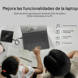 ASUS ZenDrive U3M - Grabador de DVD externo ultradelgado, interfaz...