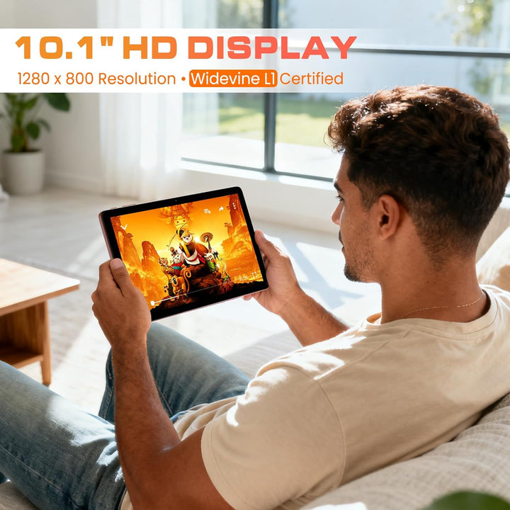 Tablet de 10 pulgadas, tableta Android 15, 12 GB de RAM y 128 GB de...