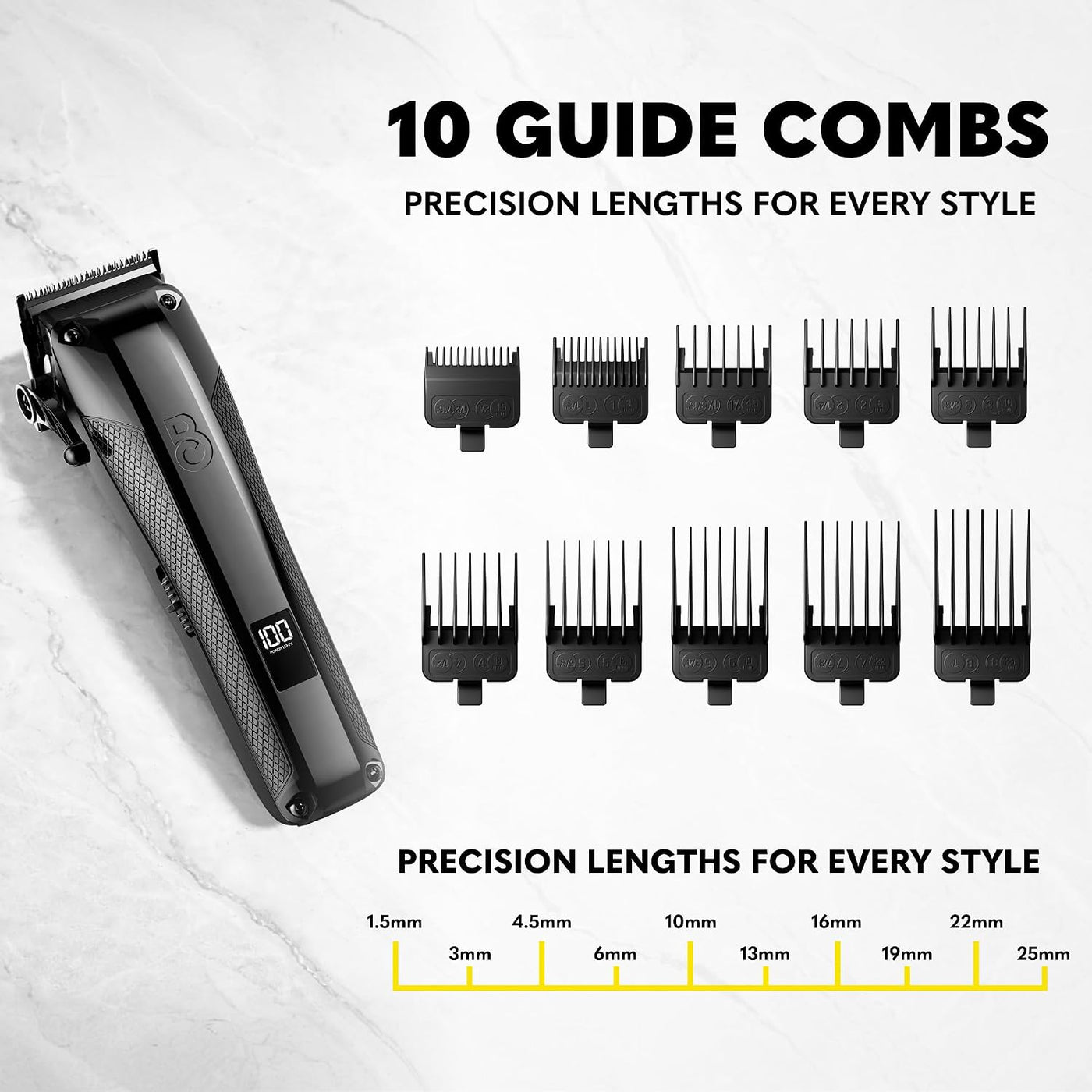 The Beard Club Recortadora de Barba Pro para Hombres - Recortadora...