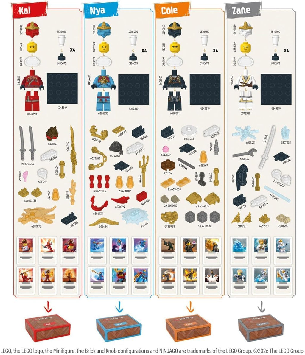 Asmodee Juego de mesa LEGO Ninjago: Destiny's Bounty Adventures