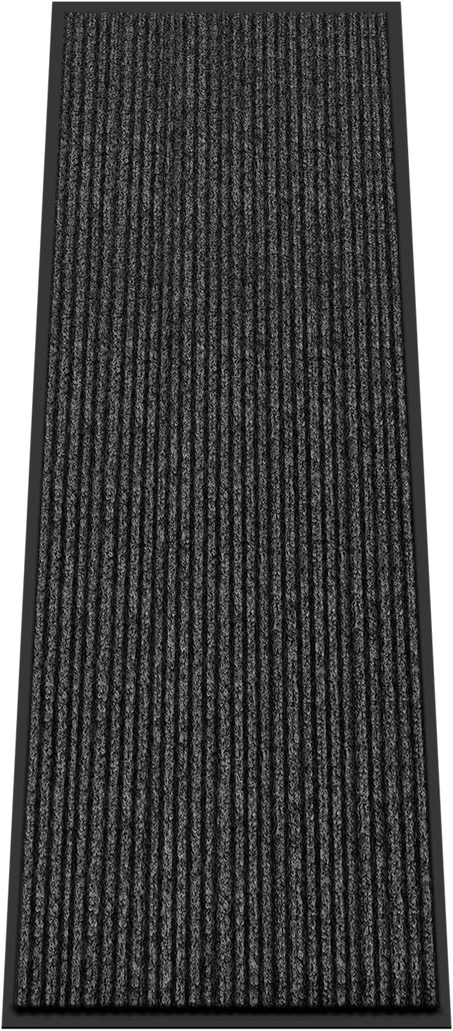 Kuyal Tapete para puerta delantera, 2 x 6 pies para interiores y exteriores