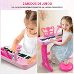 Love&Mini Kids Piano Teclado Juguetes para Niñas