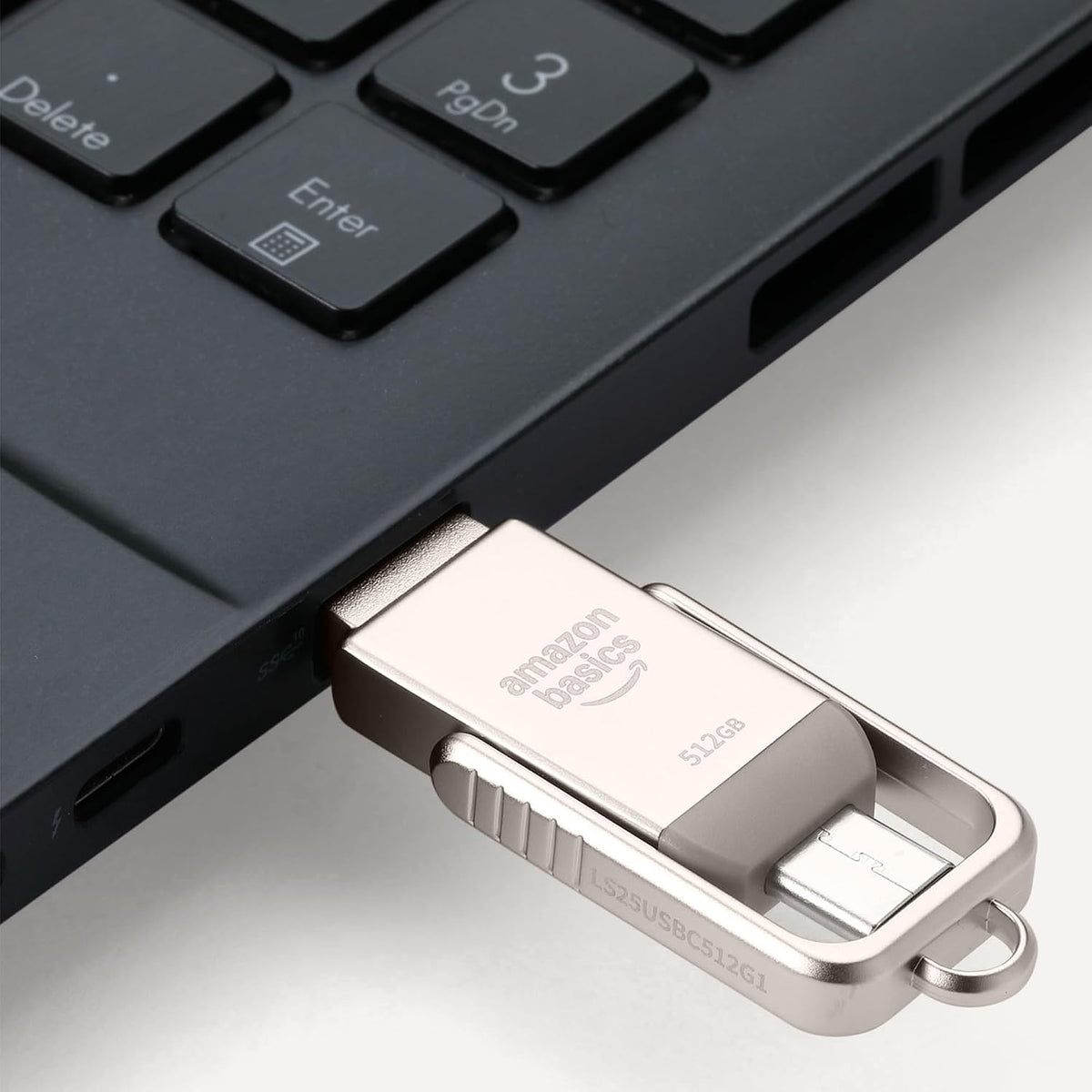 Amazon Basics Unidad Flash USB, Memoria Stick de Pulgar con Puertos...