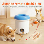 Dispensador automático de golosinas para perros, juguete interactivo